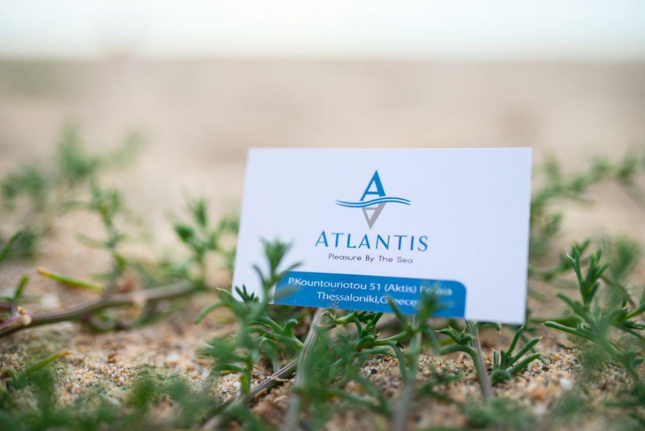 Atlantis "Pleasure By The Sea" Apartment Peraia  Bagian luar foto
